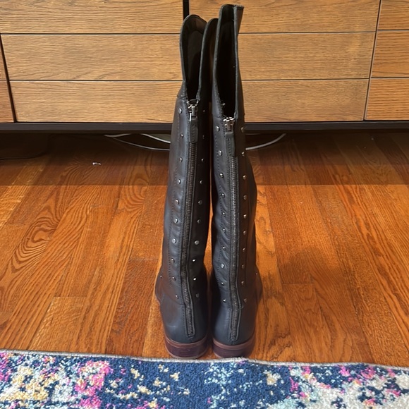 Franco Sarto Black Boots - Picture 2 of 8